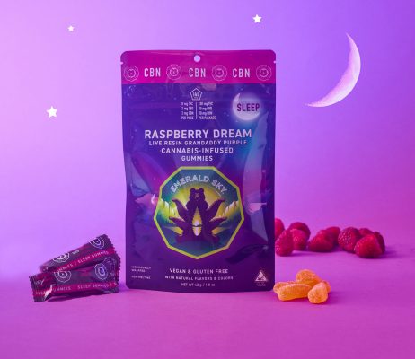 Buy Emerald Sky Edibles online emerald sky wildberry gummies for sale near me at affordable price from weomegagreen shop online